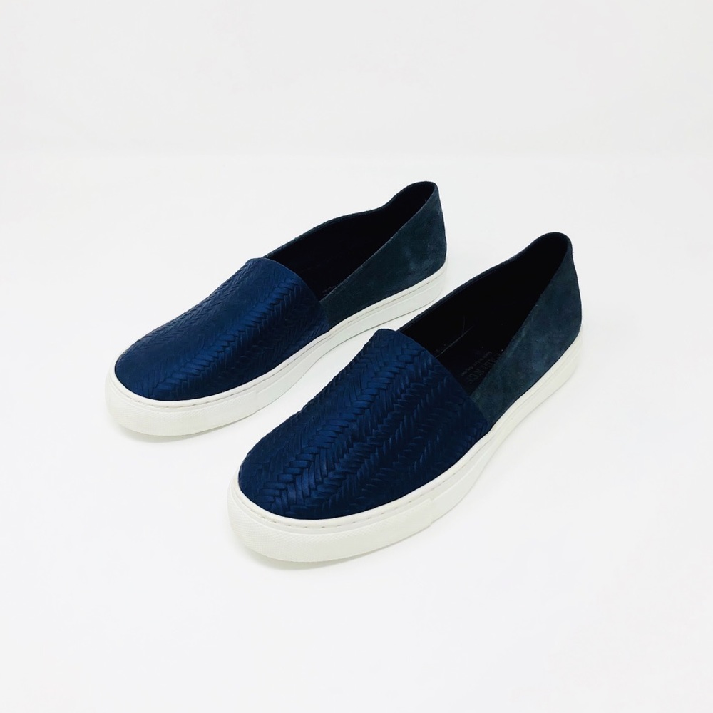 L’Agence leather embossed slip-ons - Picture 2 of 8